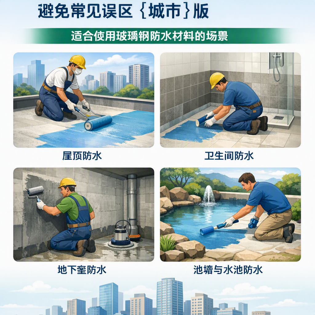 玻璃钢防水材料施工注意事项,避免常见误区 新星 版