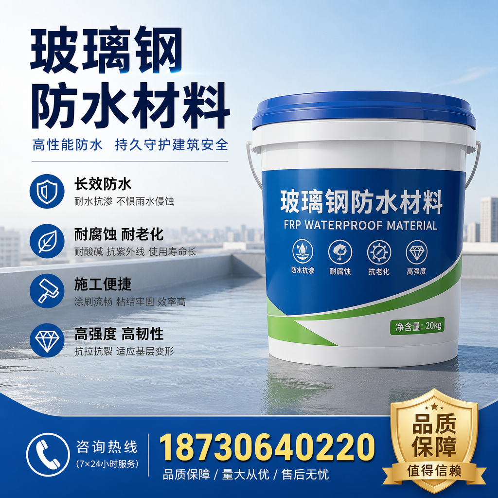专家解析:玻璃钢防水材料的市场前景分析在 新星